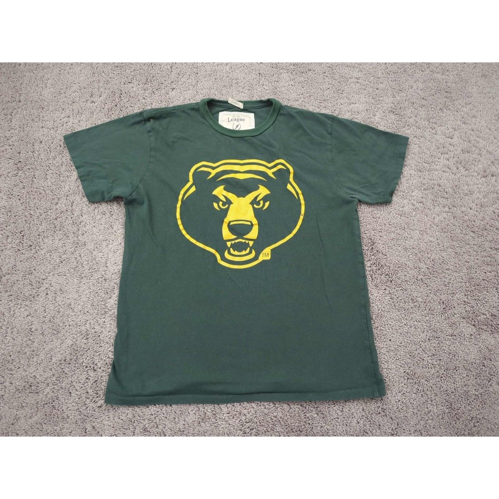 Baylor Bears T‎ Shirt Mens Large Green Short Sleeve NCAA League